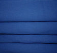Cotton Gauze 100 Percent Cotton Fabric - Royal, Crinkled Texture, 48/50" Width (1 Yard)