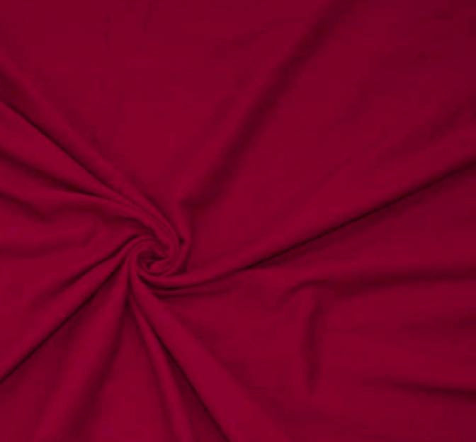Cotton Gauze 100% Cotton Fabric - Wine, 48/50" Width (1 Yard)