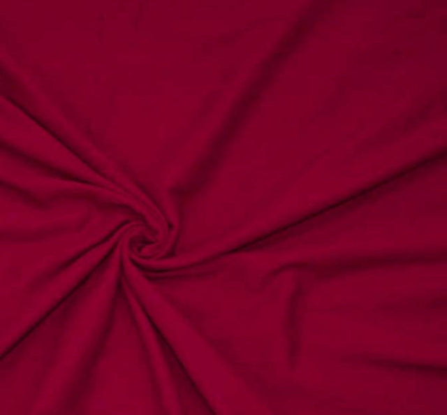 Cotton Gauze 100% Cotton Fabric - Wine, 48/50" Width (1 Yard)