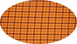 Cotton Yarn Dyed Brushed Or Flat Cotton Fabric - Orange/Brown, 40/42" Width