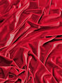 Cranberry Stretch Velvet Fabric - Cranberry, 58"-60" Width (1 Yard)