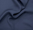 Crepe Ellisa 100 Percent Polyester Fabric - Navy, 58/60" Width (1 Yard)