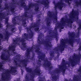 Swirl Rosebud Faux Fur 1 Yard Fabric 100% Polyester, 60″ Wide, 450 GSM Ultra Soft Plush Material