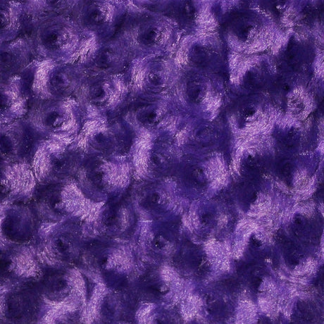 Swirl Rosebud Faux Fur 1 Yard Fabric 100% Polyester, 60″ Wide, 450 GSM Ultra Soft Plush Material