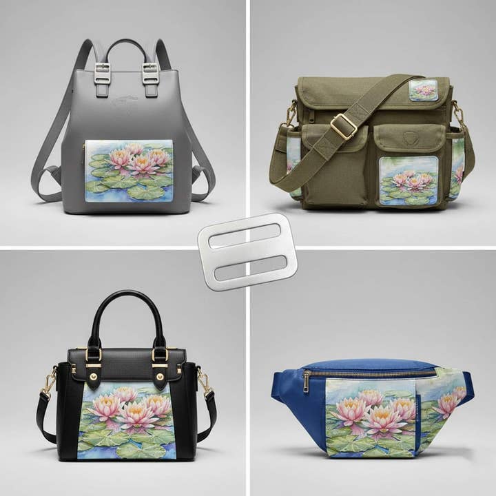 Custom 32mm Aluminum Adjustable Triglide Buckle for Straps