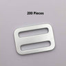 Custom 32mm Aluminum Adjustable Triglide Buckle for Straps