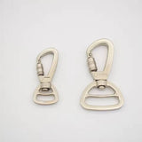 Zinc Alloy Swivel Snap Hook for Bags & Outdoor Use