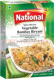 NATIONAL VEGETABLE BOMBAY BIRYANI 70 G