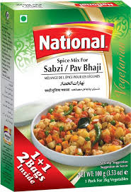 NATIONAL SABZI\PAV BAHJI 100G