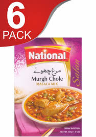 NATIONAL MURGH CHOLAY 50G