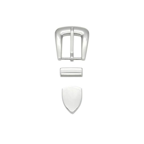 Z338 Old Fashion Western Set Style Fastener 25mm Pin Belt Buckle Men Classic 3 Pcs Belt Buckles