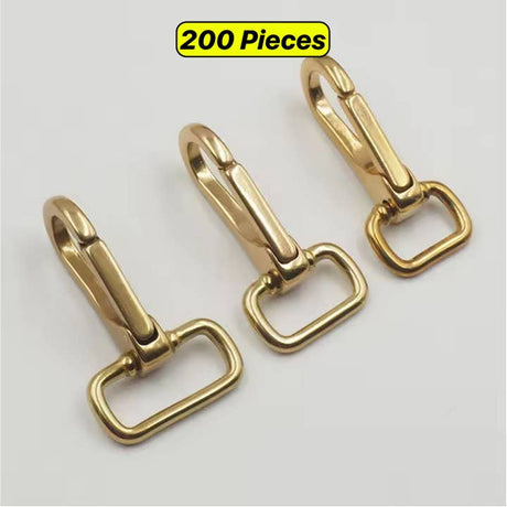 Solid Brass Lobster Clasp Hook for Keychains & Handbags