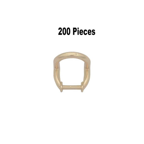 Zinc Alloy Handbag Side Clip D Ring Strap Connector Buckle