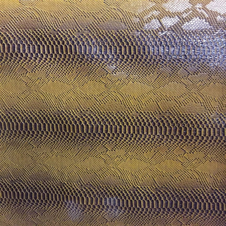 1 Yard Viper Sopythana Faux Snake Skin Vinyl Fabric