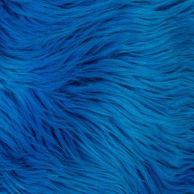 1 Yard Luxurious Mongolian Long Pile Faux Fur Fabric 58"/60" Width