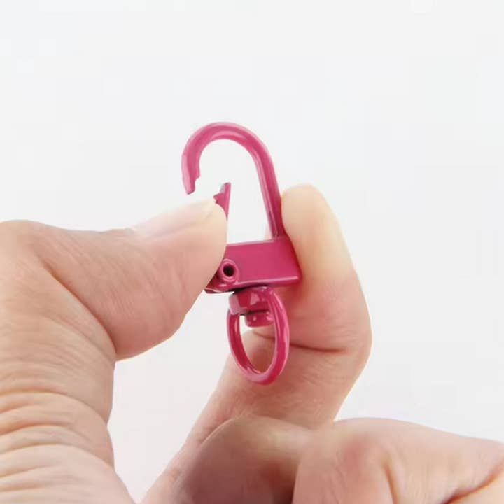 Painted Swivel Lobster Clasps for Purses & Craft Projects