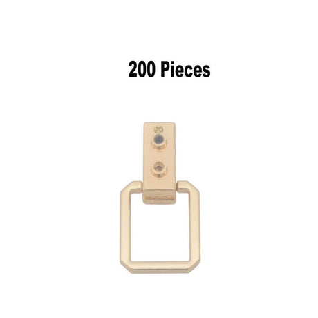 Zinc Alloy Handbag Side Clip D Ring Strap Connector Buckle