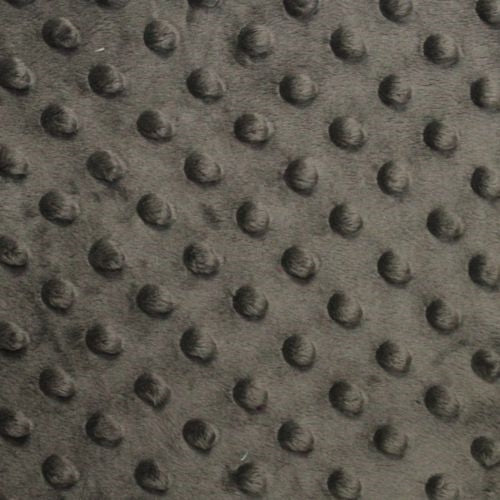 1 Yard Minky Dimple Dot Faux Fur Fabric, 60″ Wide 100% Polyester