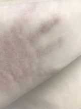 Non Woven Iron-On Fusible Interfacing Polyester Fabric - White, 58/60" Width (1 Yard)