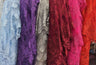 Bridal Lace Polyester Lace Fabric - 8 Colors, Floral Corded Embroidery, 50-51" Width (1 Yard)