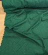 Cotton Eyelet Poly Cotton Fabric - Assorted Colors, Floral Eyelet Embroidery, Scalloped Borders, 44/45" Width (1 Yard)