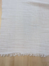 Double Cotton Gauze Cotton Fabric - Offwhite, 55/56" Width (1 Yard)