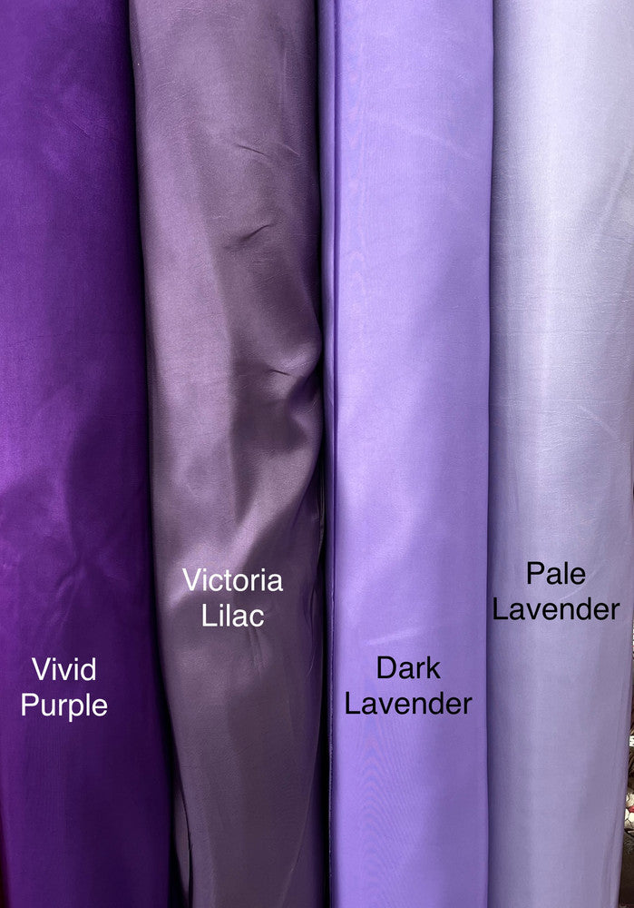 Vivid Purple Polyester Taffeta Fabric - Solid Vivid Purple, 58/59" Width (1 Yard)