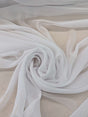 Sheer Chiffon Polyester Fabric - Multiple Colors, 58/59" Width (1 Roll/100 Yards)