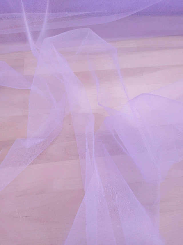Crystal Tulle Mesh Polyester Fabric - Multiple Colors, Sheer Mesh, 58-59" Width (1 Yard)