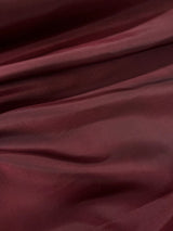 Burgundy Taffeta Polyester Fabric - Burgundy Solid, 58/59" Width (1 Yard)