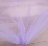 Crystal Tulle Mesh Polyester Fabric - Multiple Colors, Sheer Mesh, 58-59" Width (1 Yard)