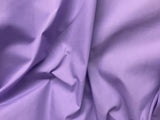 Dark Lavender Poly Cotton Fabric - Solid, 58/59" Width (1 Yard)