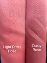Crystal Organza Polyester Fabric - Dusty Rose, 58/59" Width (1 Yard)