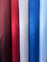 Pale Blue Taffeta Polyester Fabric - Solid Pale Blue, 58/59" Width (1 Yard)