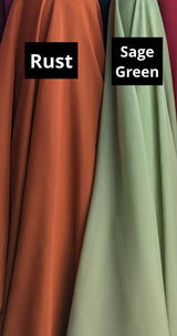Sheer Chiffon Polyester Fabric - Multiple Colors, 58/59" Width (1 Roll/100 Yards)