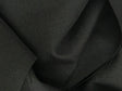 Poly Poplin Polyester Fabric - Black Solid, 58-59" Width (1 Yard)