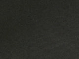 Poly Poplin Polyester Fabric - Black Solid, 58-59" Width (1 Yard)