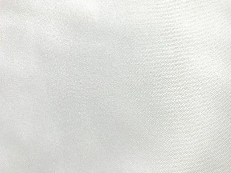 White Poly Poplin Polyester Fabric - Solid White, 58/59" Width (1 Yard)