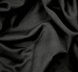 Fleece One Side Brushed Solid Black Width 58/60" Polyester Cotton Fabric - Solid Black, 58/60" Width (1 Yard)