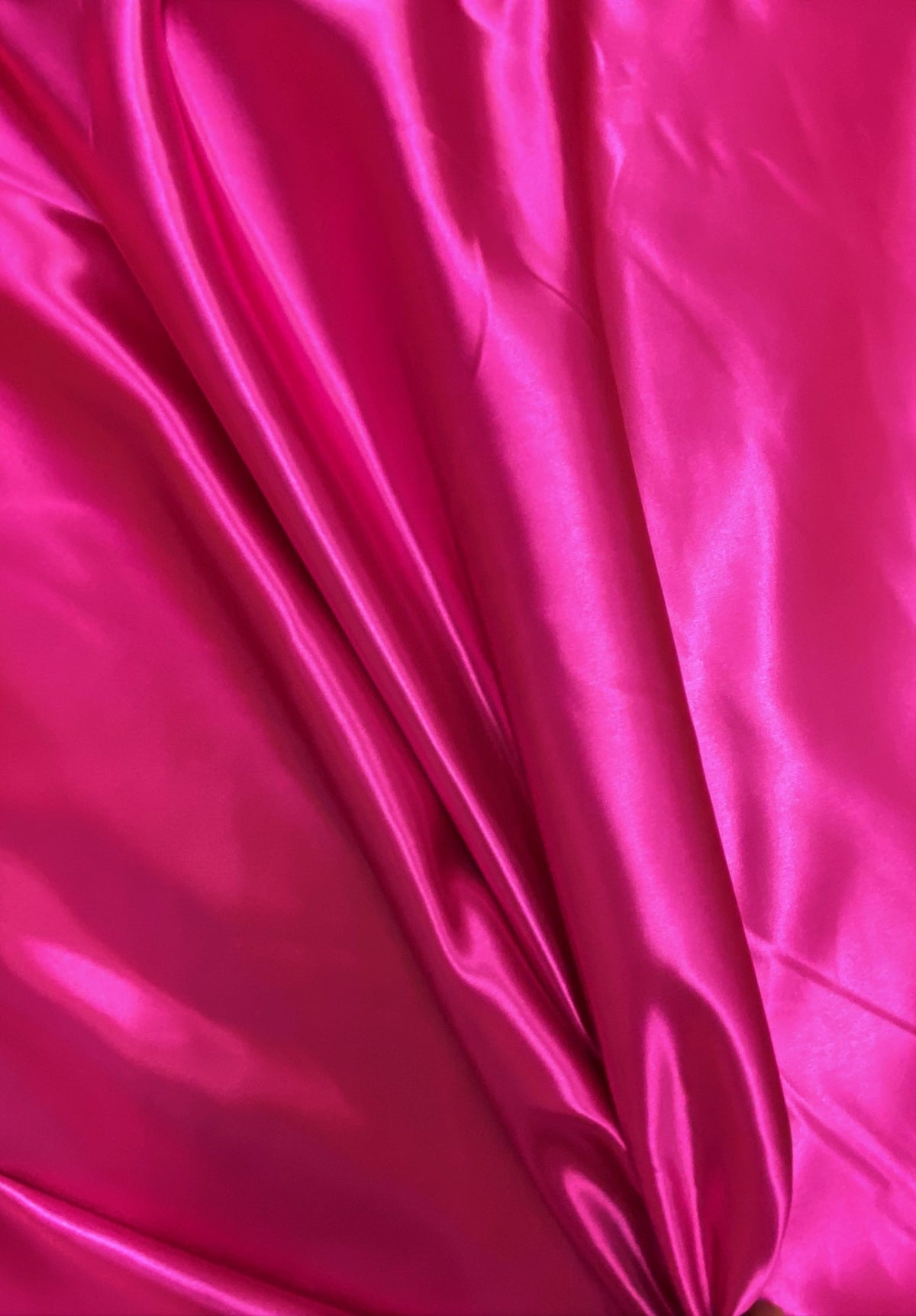 RADYAN bridal satin polyester fabric with elegant sheen for bridal and formalwear sewing projects