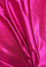 RADYAN bridal satin polyester fabric with elegant sheen for bridal and formalwear sewing projects