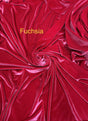 Hot Pink Stretch Velvet Fabric - Hot Pink, 58"-60" Width