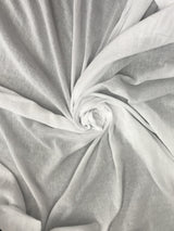 Cotton Gauze 100 Percent Cotton Fabric - White, Crinkle Texture, 48/50" Width (1 Yard)