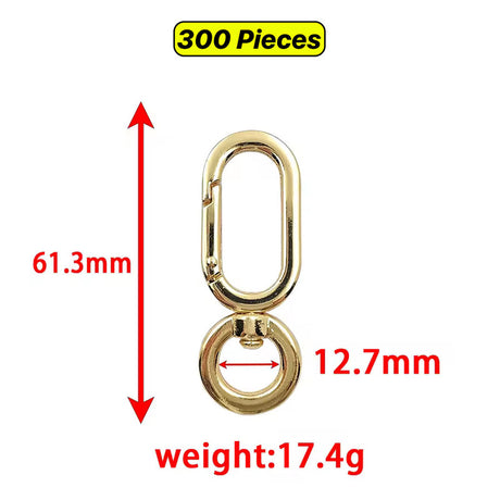 Dog Leash Snap Hook for Keychains & Bag Accessories