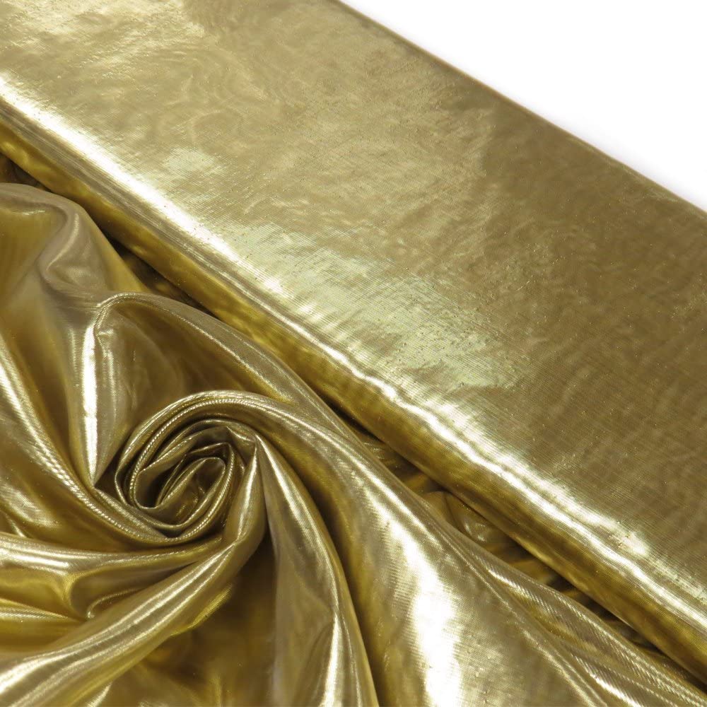 1 Yard Nylon Metallic Tissue Lame Fabric 60 Inches Wide Classic