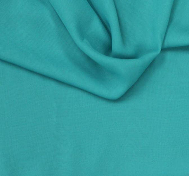 Chiffon Jade Polyester Fabric - Jade Sheer Chiffon, 58/60" Width (1 Yard)