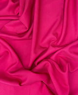 Gabardine Polyester Fabric - Hot Pink, 59/60" Width (1 Yard)