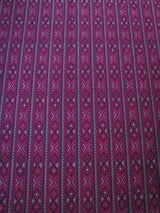 Nylon Spandex Fabric - Medium Weight Geometric Design, 58" To 60" Width