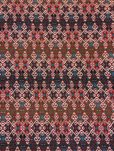 Polyester Spandex Fabric - Geometric Design, 58-60" Width