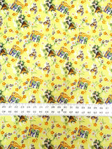Nylon Tactel Fabric - Hawaiian Themed Print, 58-60" Width